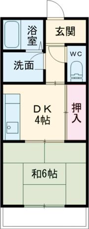 メゾン大半田の間取り画像
