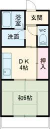 メゾン大半田の間取り画像