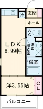 F+style天美東4号館の間取り画像