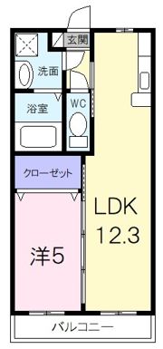 プレステージ ジンの間取り画像