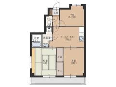 シャトーサンワの間取り画像