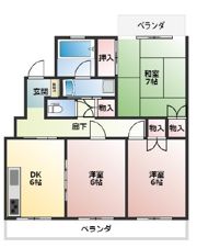 THE FK GARDENの間取り画像