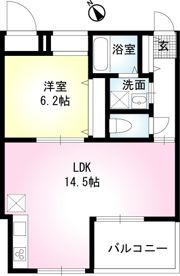 Vent Vert（ｳﾞｧﾝｳﾞｪｰﾙ）の間取り画像