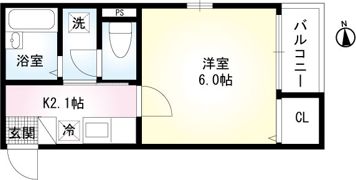 グリーンテラス所沢の間取り画像