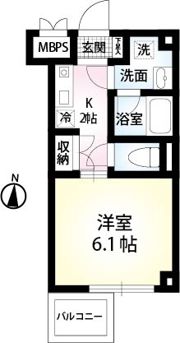 プティ オリヴィエの間取り画像
