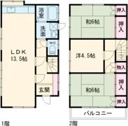 上野住宅の間取り画像