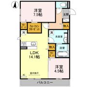 おばつじアイビーコート B棟の間取り画像