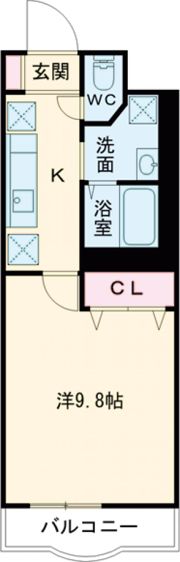 ヒーローマンション燕の間取り画像