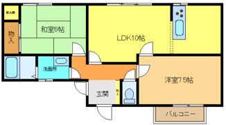 リヴェールIWAIの間取り画像