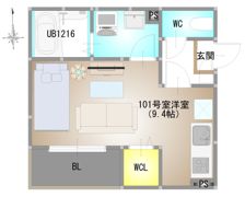 仮称）REGALEST 下伊福本町Ⅳの間取り画像