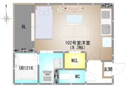 仮称）REGALEST 下伊福本町Ⅳの間取り画像