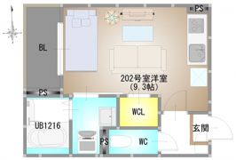 仮称）REGALEST 下伊福本町Ⅳの間取り画像