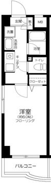 シーガル鶴見の間取り画像