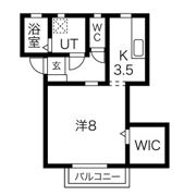 水沢ステーションアベニューD棟の間取り画像