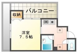 Stable西賀茂Ⅲの間取り画像