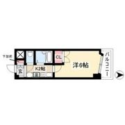 ハイツ亀島の間取り画像