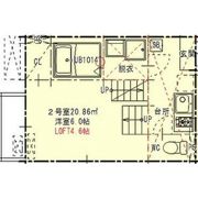 ハーモニーテラス長筬町Ⅱの間取り画像