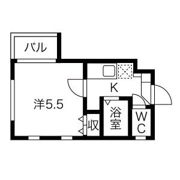 ニューキャッスル中野新橋の間取り画像