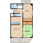 オベールジュ宗像の間取り画像