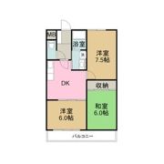 ピュアハイツ石崎の間取り画像