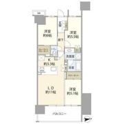 ルネ南砂町リバーフィールの間取り画像