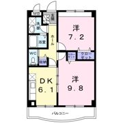 ラフィーネヴィラの間取り画像