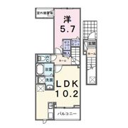 ホグワーツBの間取り画像