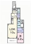ピースフルⅢの間取り画像