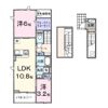 ピースフルⅢの間取り画像