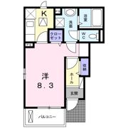 ライサ 上荻の間取り画像