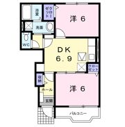 アンソレイエ Ⅳの間取り画像
