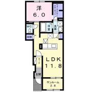 ノース・コアンBの間取り画像