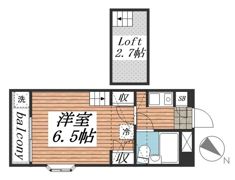 ジュネパレス市川第24－Bの間取り画像