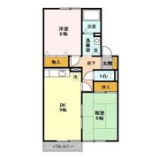 セジュール・ナカの間取り画像