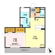 LA PORTE 12Q4の間取り画像