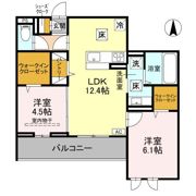 すずらんの間取り画像