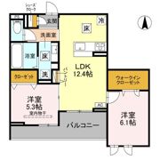 すずらんの間取り画像