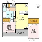 すずらんの間取り画像