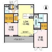すずらんの間取り画像