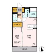 グランディール石橋の間取り画像