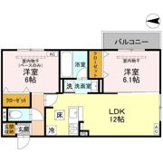 DR相木CUOREの間取り画像