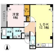 メゾンボヌールヴィの間取り画像