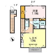ベスタの間取り画像