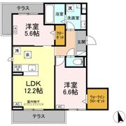 D-avance上和田の間取り画像