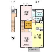 ベルエア ヒルズの間取り画像