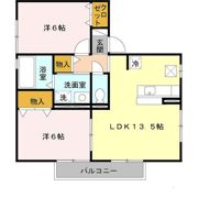 エスポワール B棟の間取り画像