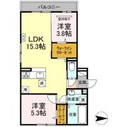 グレイスガーデンBの間取り画像