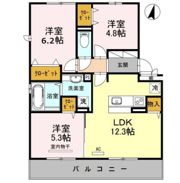 COZY COURTの間取り画像