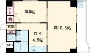 パークハイツ青谷の間取り画像