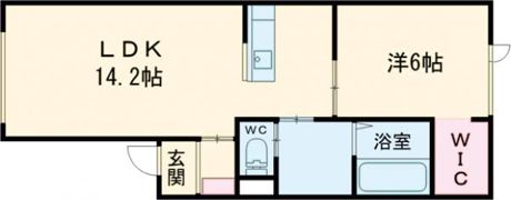 CLAIRE ⅩⅢの間取り画像